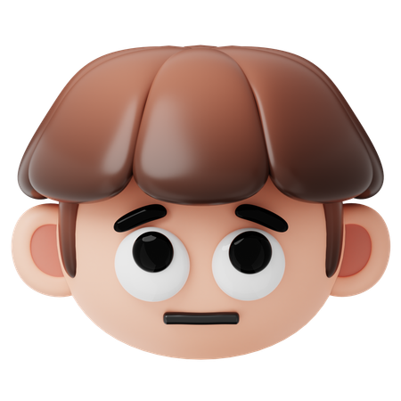Emoji confundido  3D Icon