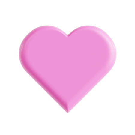 Emoji de amor rosa  3D Icon