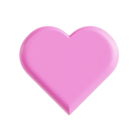 Emoji de amor rosa  3D Icon