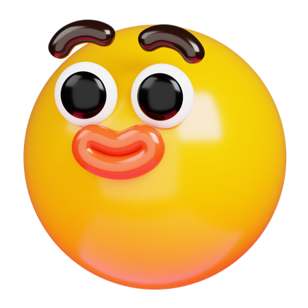 Emoji de rosto feliz  3D Icon