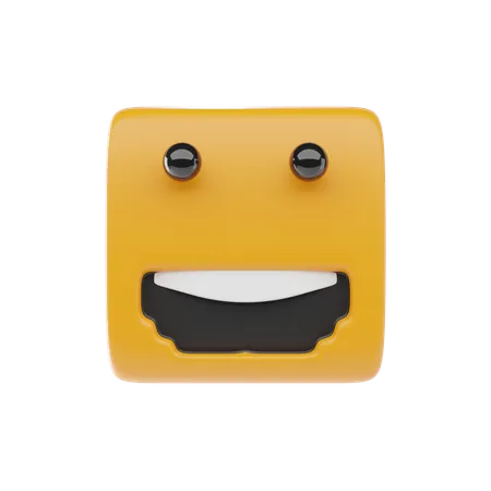 Emoji de cara sonriente  3D Icon