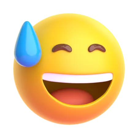 Emoji de cara sonriente  3D Icon