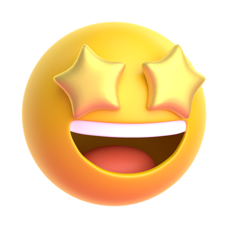 Emoji de cara sonriente  3D Icon