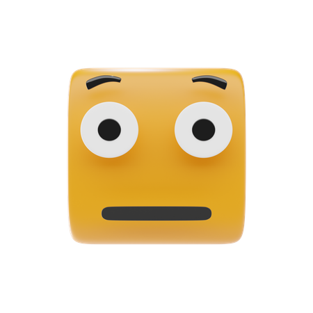 Emoji de cara sonrojada  3D Icon