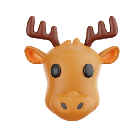 Emoji de veado  3D Icon