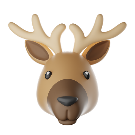 Emoji de veado  3D Icon