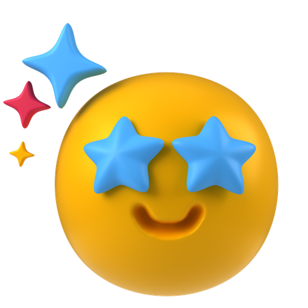 Emoji estrella  3D Icon