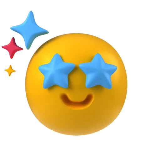 Emoji estrella  3D Icon