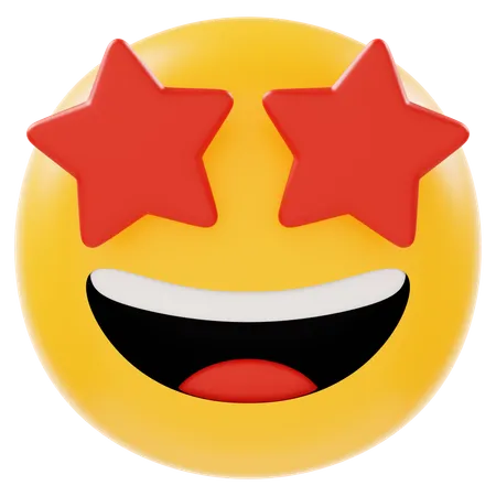 Emoji estrella  3D Icon