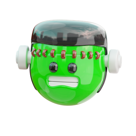 Emoji de frankenstein  3D Icon