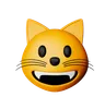 emoji de gato sorrindo