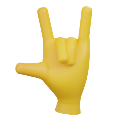 Emojis de heavy metal  3D Icon