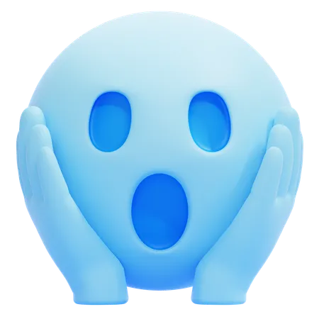 Emoji aterrador  3D Icon