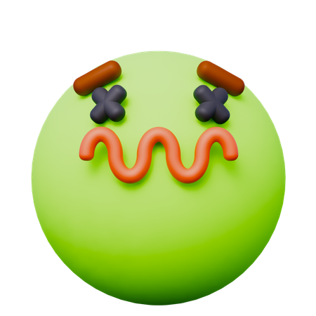 Emoji con náuseas  3D Icon