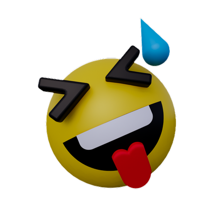 Emoji riendo  3D Icon