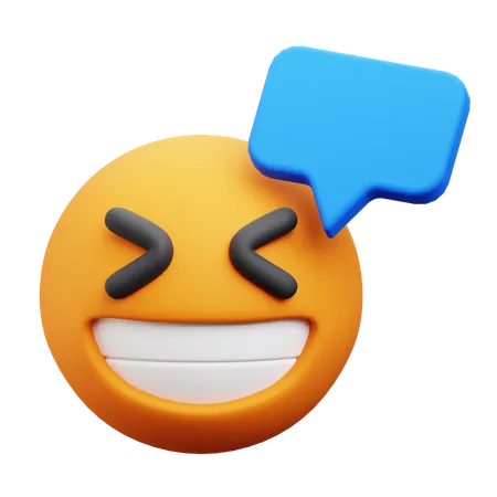 Risa emoji  3D Icon