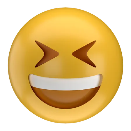 Emoji riendo  3D Icon