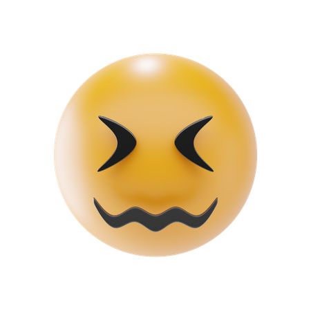 Emoji de rosto confuso  3D Icon