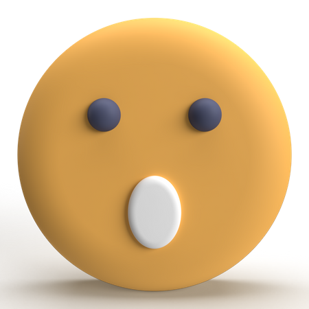 Emoji de shock  3D Icon