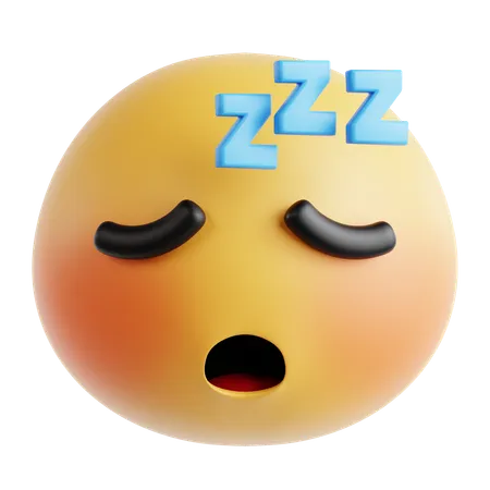 Emoji de sono  3D Icon