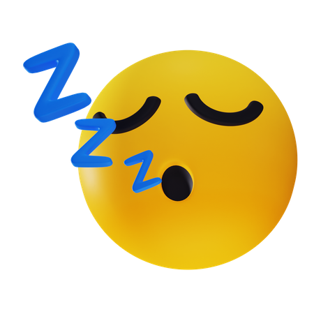 Emoji de sono  3D Icon