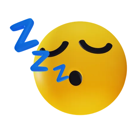 Emoji de sono  3D Icon