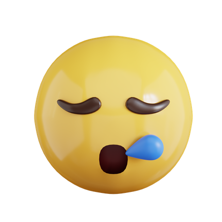 Emoji de sono  3D Icon