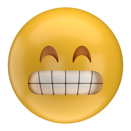 Sonrisa emoji  3D Icon