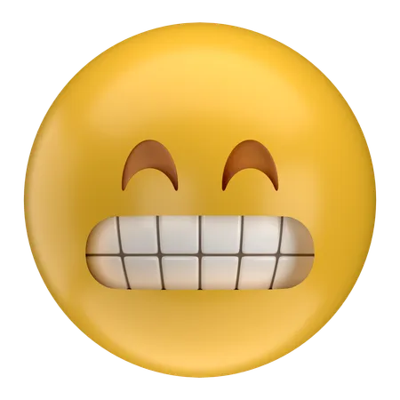 Sonrisa emoji  3D Icon