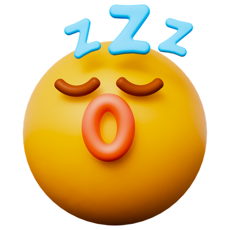 Emoji de sueño  3D Icon