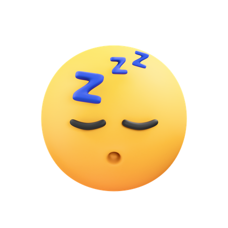 Emoji de sueño  3D Icon