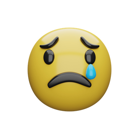 Emoji desapontado  3D Emoji