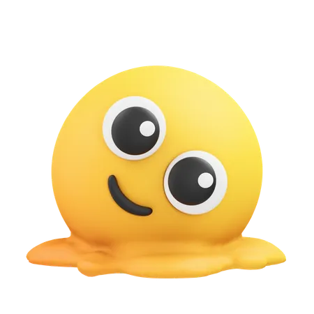 Emoji derretido  3D Icon