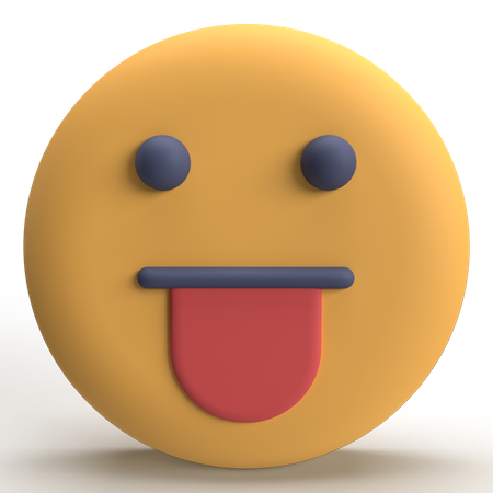 Emoji descarado  3D Icon