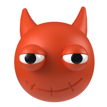 Emoji do diabo  3D Icon