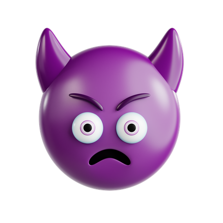Emoji do diabo  3D Icon