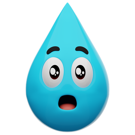 Emoji eau triste  3D Icon