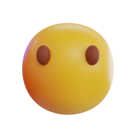 Emoji em branco  3D Icon