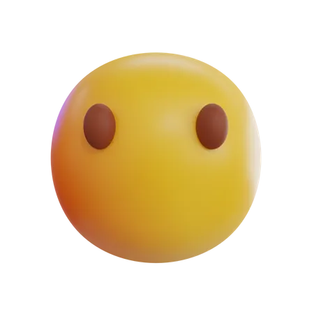 Emoji em branco  3D Icon