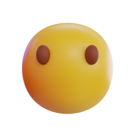 Emoji en blanco  3D Icon