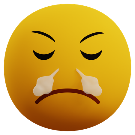 Emoji en colère  3D Icon