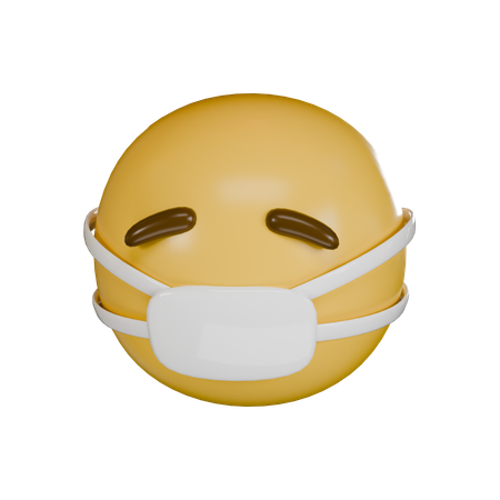 Emoji enfermo  3D Icon