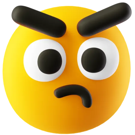 Emoji enojado  3D Icon