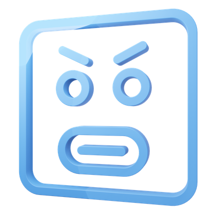 Emoji enojado  3D Icon