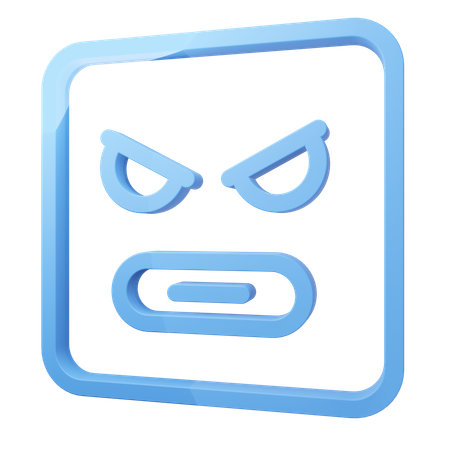 Emoji enojado  3D Icon