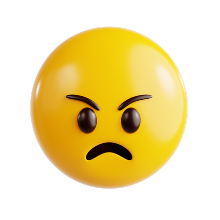 Emoji enojado  3D Icon
