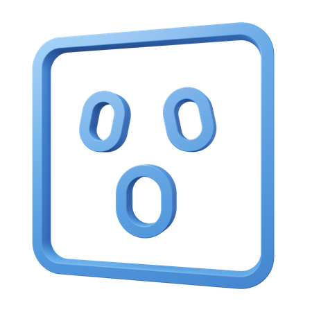 Emoji étrange  3D Icon