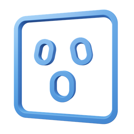 Emoji extraño  3D Icon