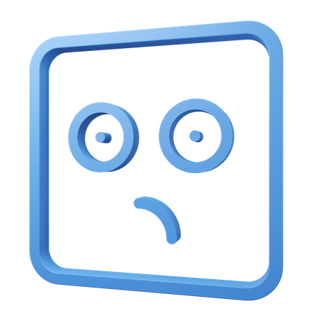 Emoji extraño  3D Icon