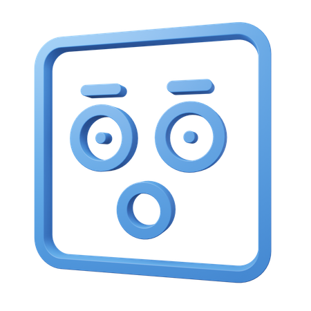 Emoji extraño  3D Icon